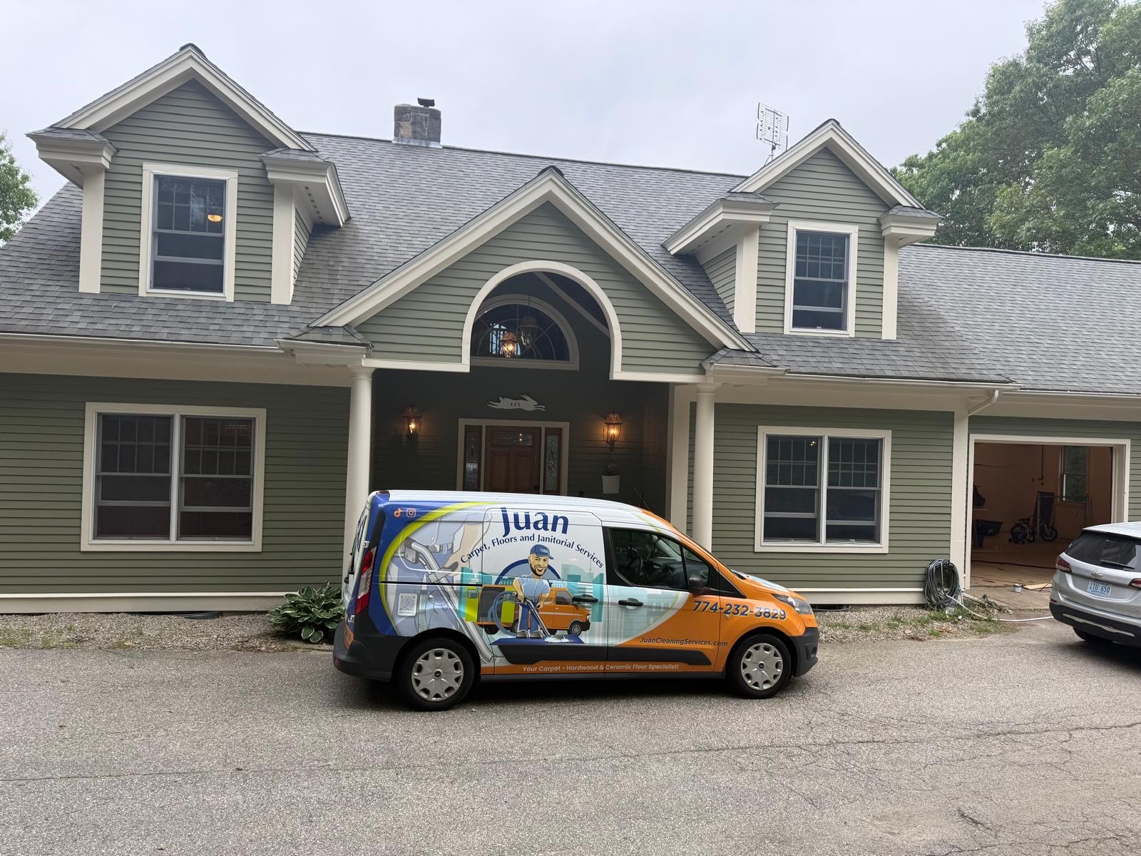 Juan Cleaning Services professional van